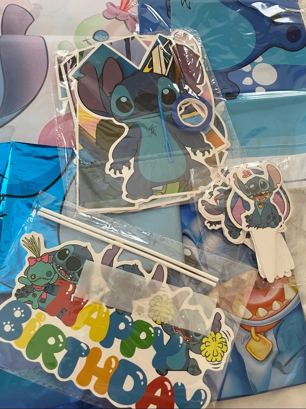 Stitch Themed Party Pack